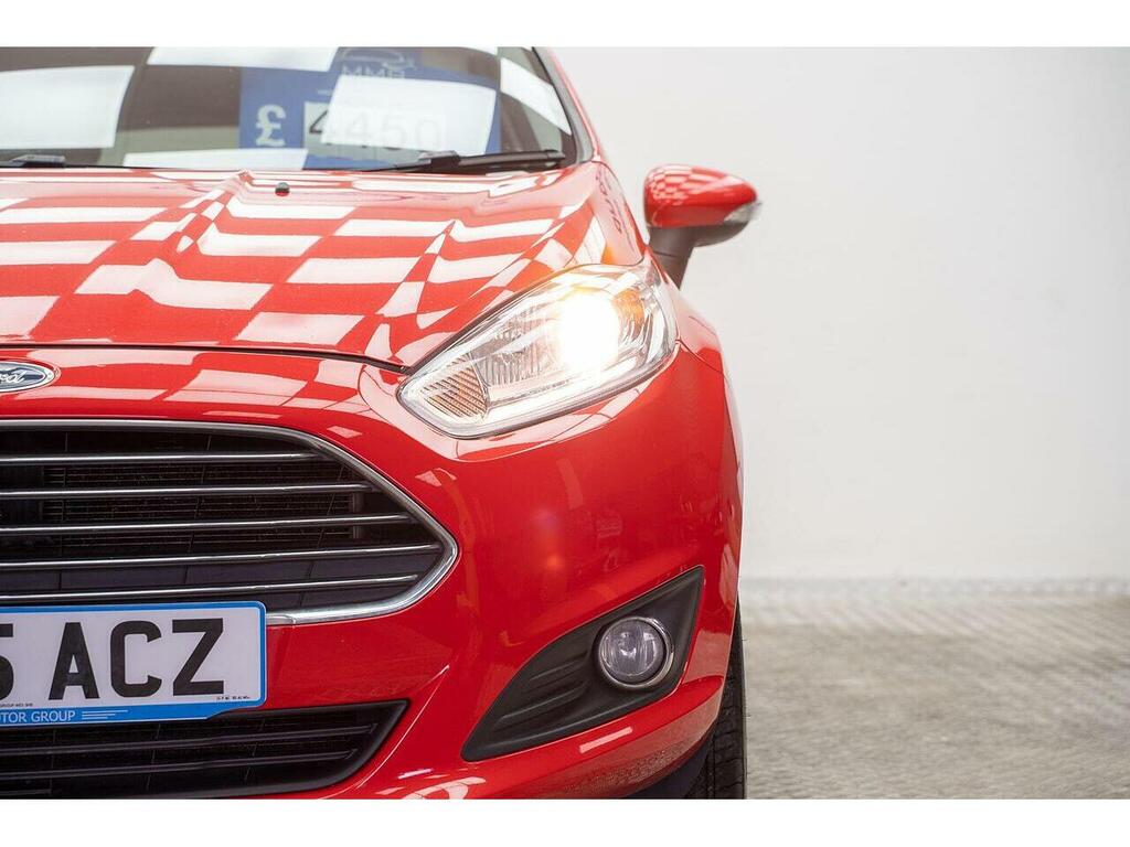 Ford Fiesta 1.0T Ecoboost Titanium Euro 6 Ss SE65ACZ Red #3