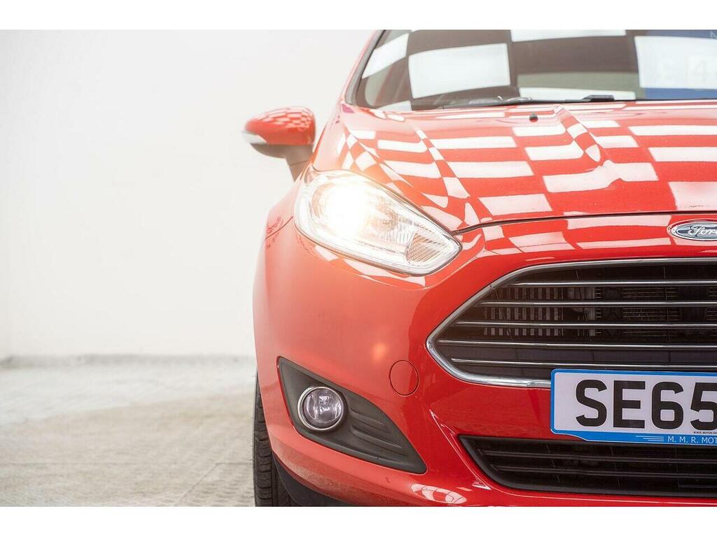Ford Fiesta 1.0T Ecoboost Titanium Euro 6 Ss SE65ACZ Red #2