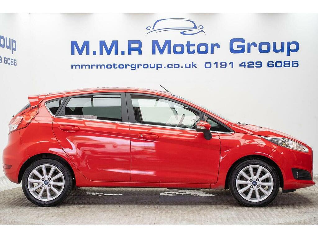 Ford Fiesta 1.0T Ecoboost Titanium Euro 6 Ss SE65ACZ Red #5