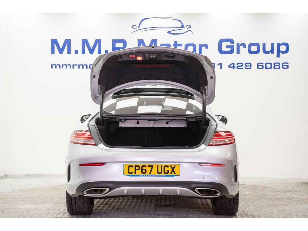 Mercedes-Benz C Class 2.0 C200 Amg Line Premium Plus Coupe CP67UGX Silver #6