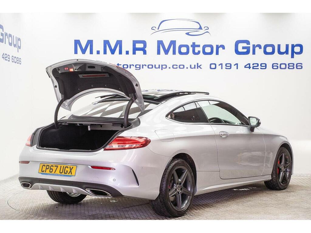 Mercedes-Benz C Class 2.0 C200 Amg Line Premium Plus Coupe CP67UGX Silver #4