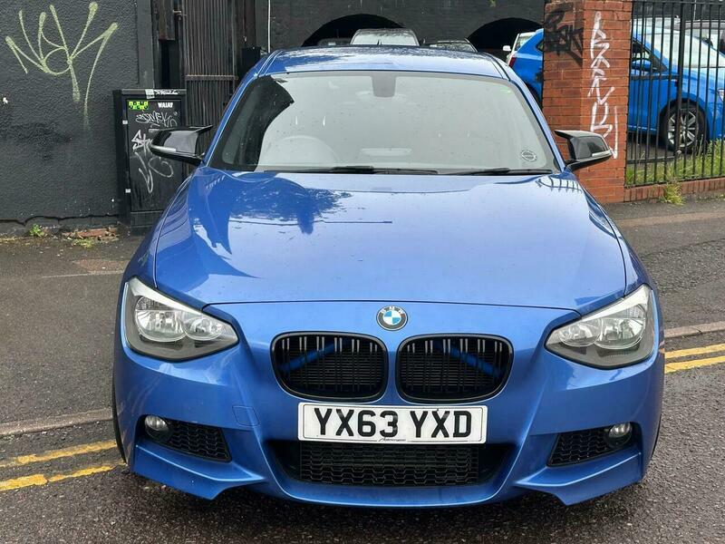 BMW 1 Series 2.0 118D M Sport YX63YXD Blue #2