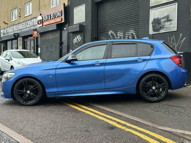 BMW 1 Series 2.0 118D M Sport YX63YXD Blue #6