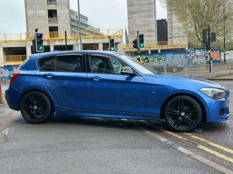 BMW 1 Series 2.0 118D M Sport YX63YXD Blue #5