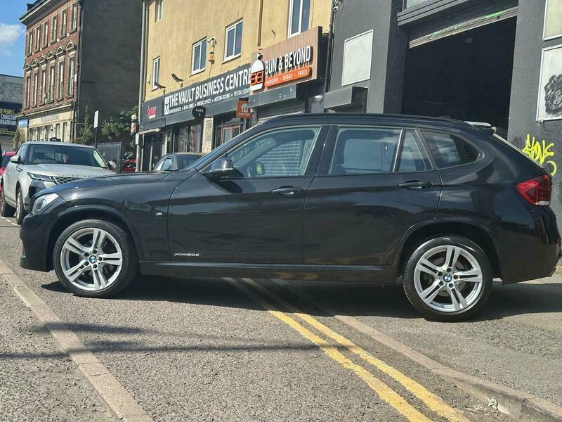 BMW X1 2.0 20D M Sport YE63CVF Black #6