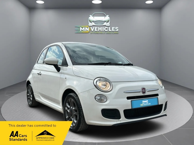 Fiat 500 S White