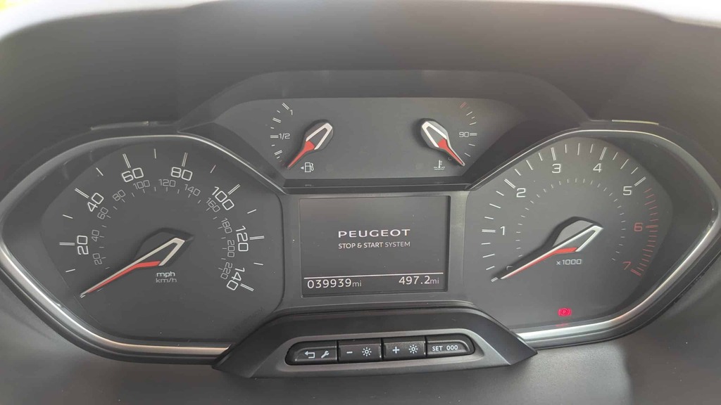 Peugeot Rifter Petrol SB71KHF Silver #4