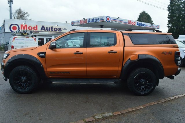 Ford Ranger 2018 3.2 Tdci Wildtrak Pickup Double Cab Diese SM67NBA Orange #6