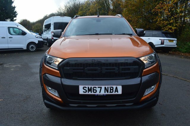 Ford Ranger 2018 3.2 Tdci Wildtrak Pickup Double Cab Diese SM67NBA Orange #5