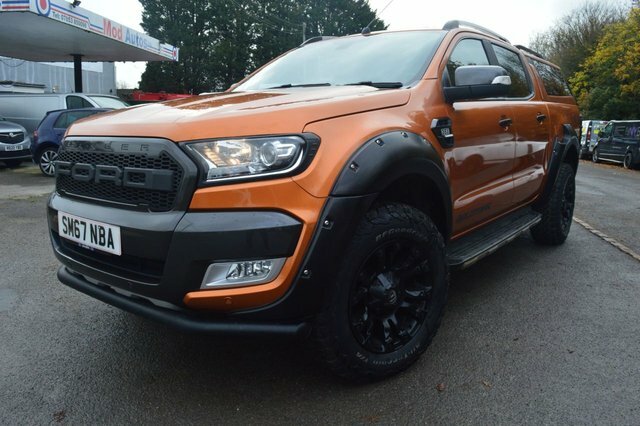 Ford Ranger 2018 3.2 Tdci Wildtrak Pickup Double Cab Diese SM67NBA Orange #4