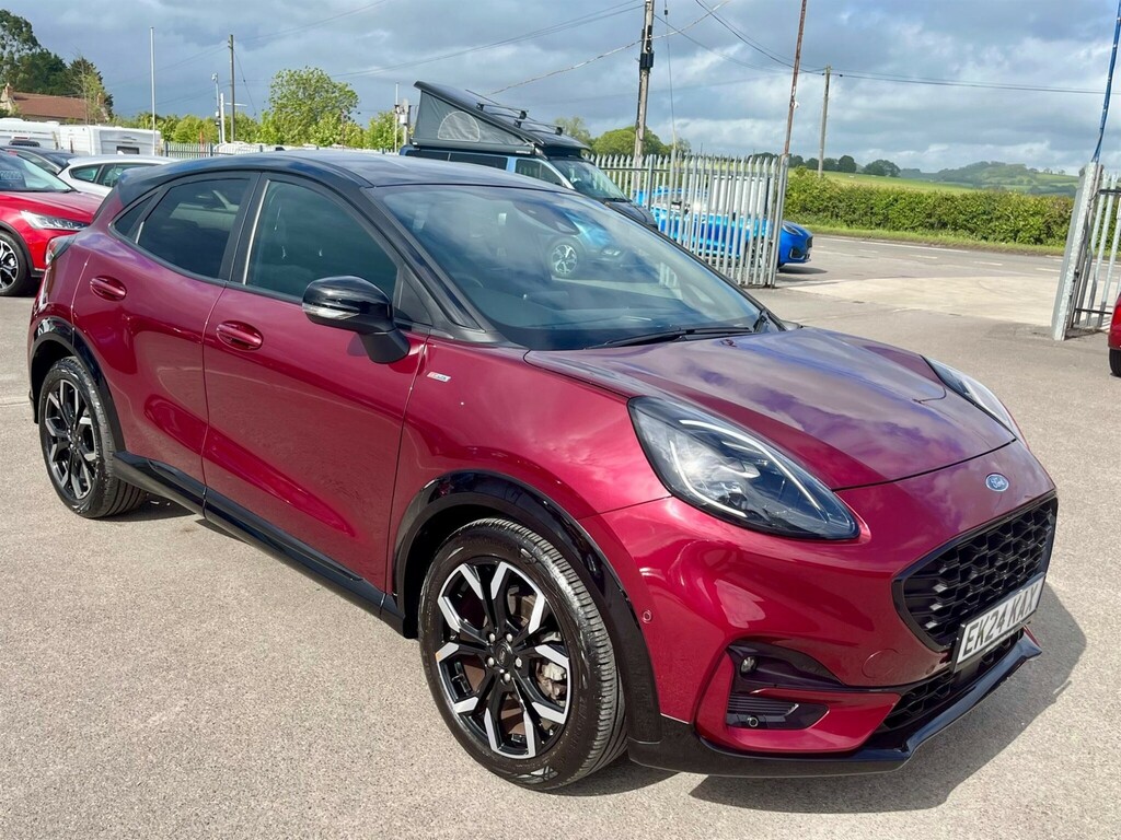 Ford Puma 1.0T Ecoboost Mhev Vivid Ruby Edition Euro 6 Ss EK24KAX #3