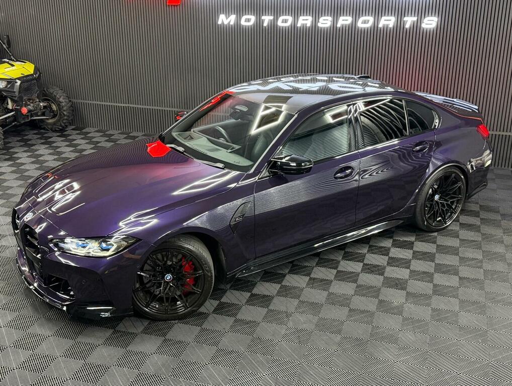 BMW M3 Saloon 3.0 Biturbo Competition Steptronic M Xdrive MH24SBZ Purple #3