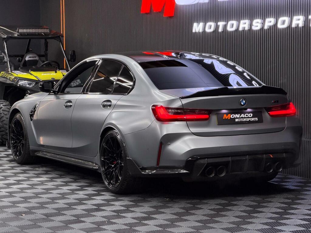 BMW M3 Saloon 3.0 Biturbo Competition Steptronic M Xdrive FV73PPO Grey #4