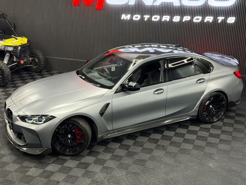 BMW M3 Saloon 3.0 Biturbo Competition Steptronic M Xdrive FV73PPO Grey #3