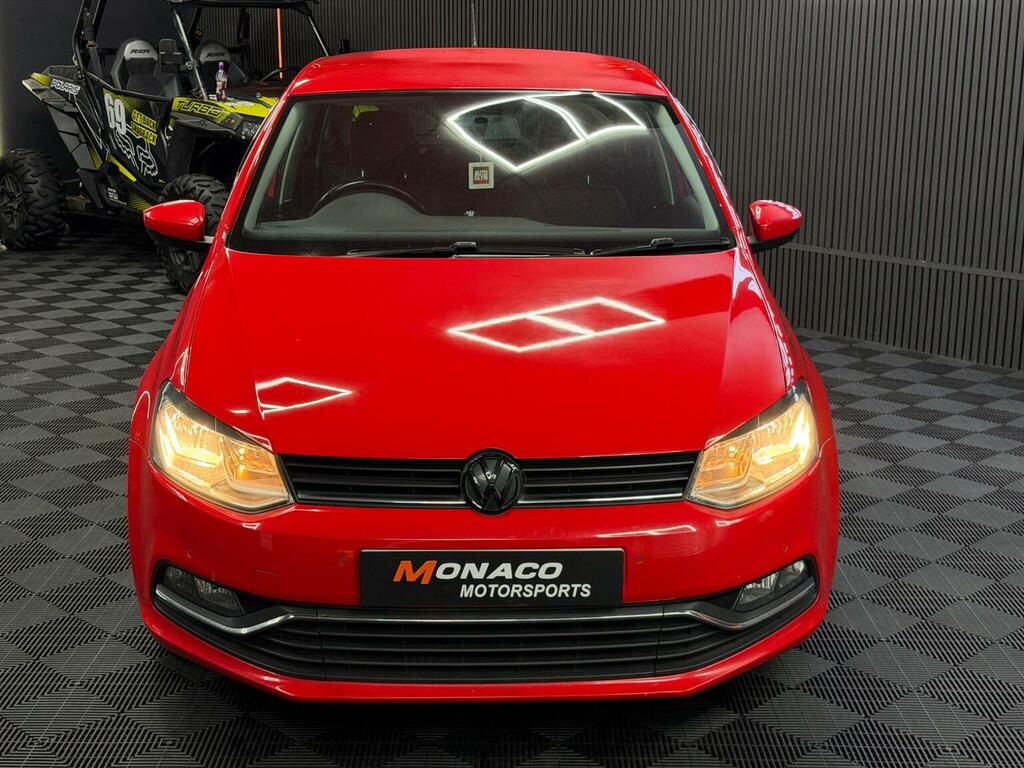 Volkswagen Polo Hatchback 1.2 Tsi Bluemotion Tech Match Euro 6 S BJ66CWE Red #3