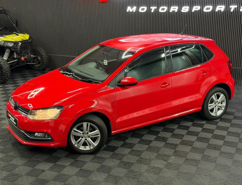 Volkswagen Polo Hatchback 1.2 Tsi Bluemotion Tech Match Euro 6 S BJ66CWE Red #4