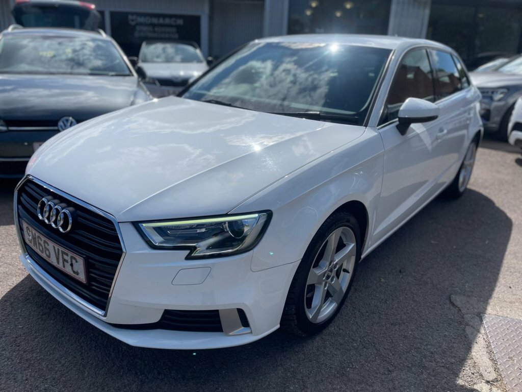 Audi A3 1L Sport SW66VFC White #2
