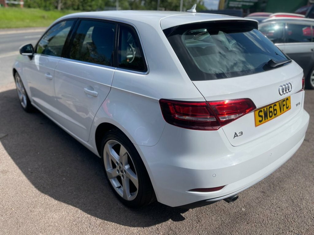Audi A3 1L Sport SW66VFC White #6
