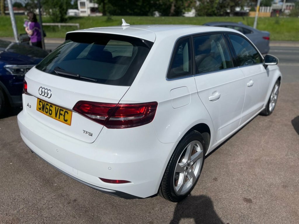Audi A3 1L Sport SW66VFC White #4