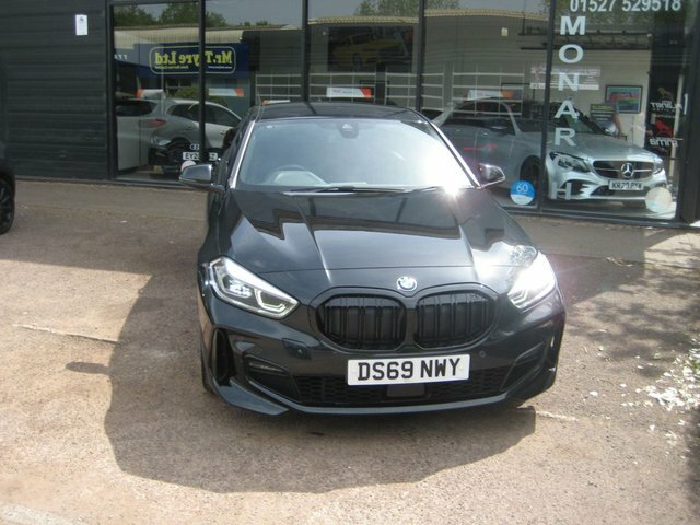 BMW 1 Series 2.0 118D M Sport Hatchback Euro 6 DS69NWY Black #5