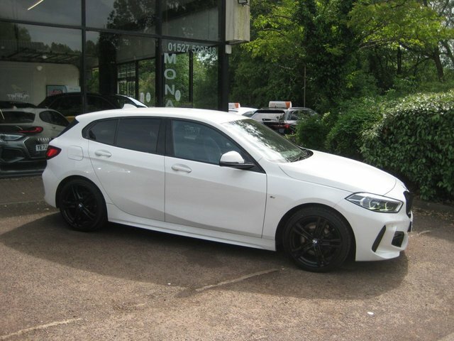 BMW 1 Series 1.5 116D M Sport Lcp Hatchback YR72EZS White #3