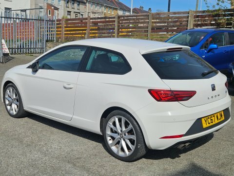 Seat Leon Tsi Fr Technology YC67WJM White #6