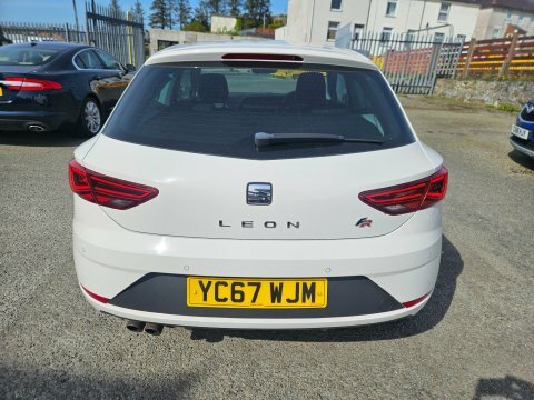 Seat Leon Tsi Fr Technology YC67WJM White #5