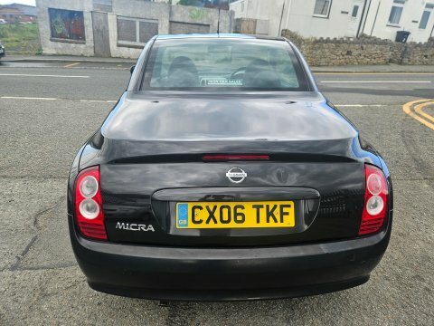 Nissan Micra Essenza Cc CX06TKF Black #6