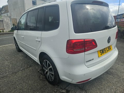 Volkswagen Touran Se Tdi Bluemotion SW15LBA White #6