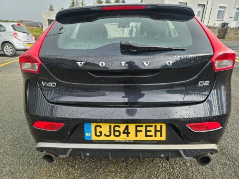 Volvo V40 D2 R-design Nav GJ64FEH Black #5