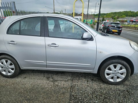 Nissan Micra Acenta Silver #3