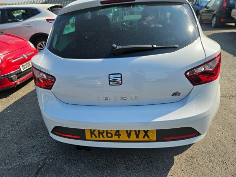 Seat Ibiza Tsi Fr Black KR64VVX White #5
