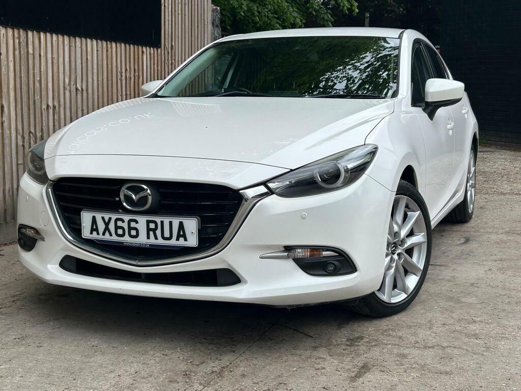 Mazda 3 2.0 Skyactiv-g Sport Nav Euro 6 S S White