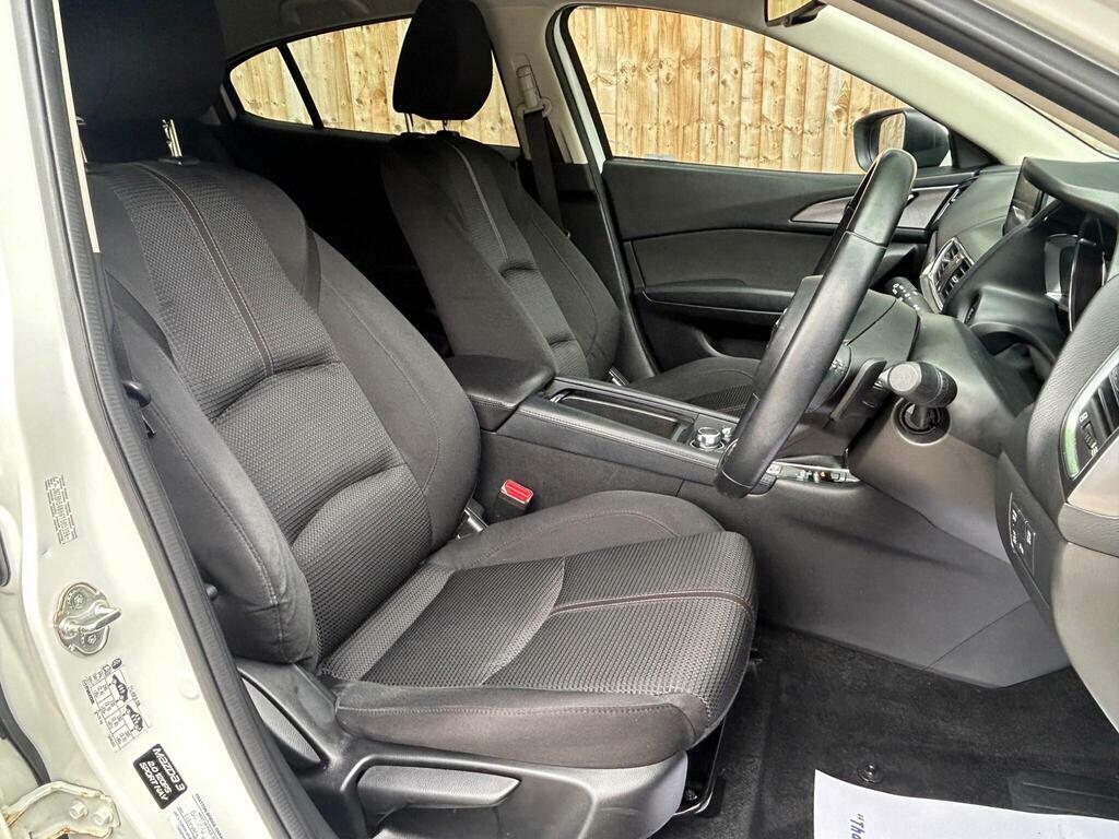 Mazda 3 2.0 Skyactiv-g Sport Nav Euro 6 S S AX66RUA White #3