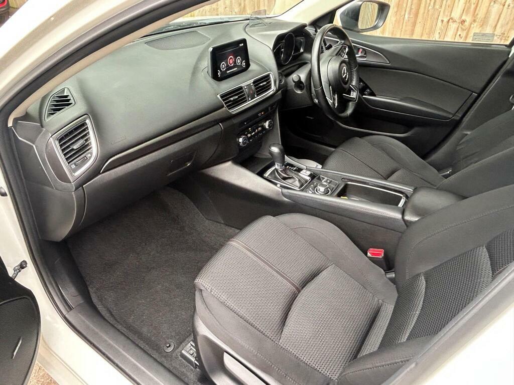 Mazda 3 2.0 Skyactiv-g Sport Nav Euro 6 S S AX66RUA White #4