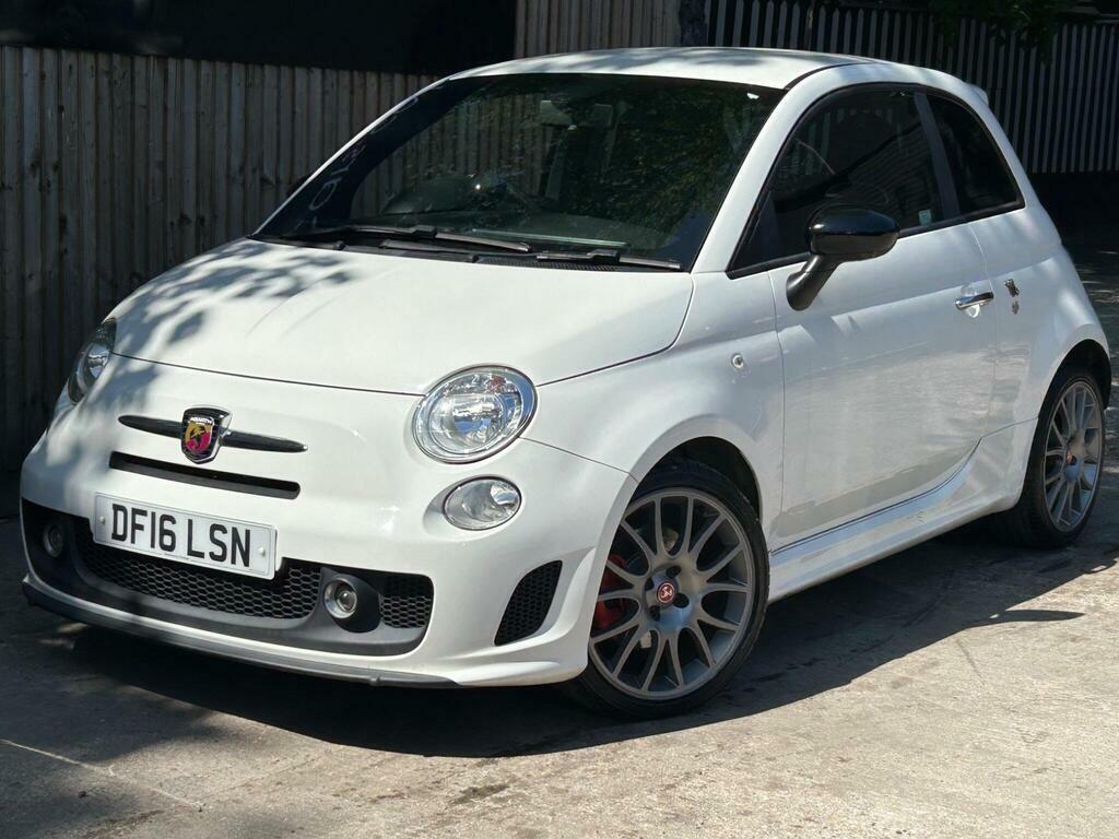 Abarth 595 1.4 T-jet Trofeo Euro 6 DF16LSN White #5