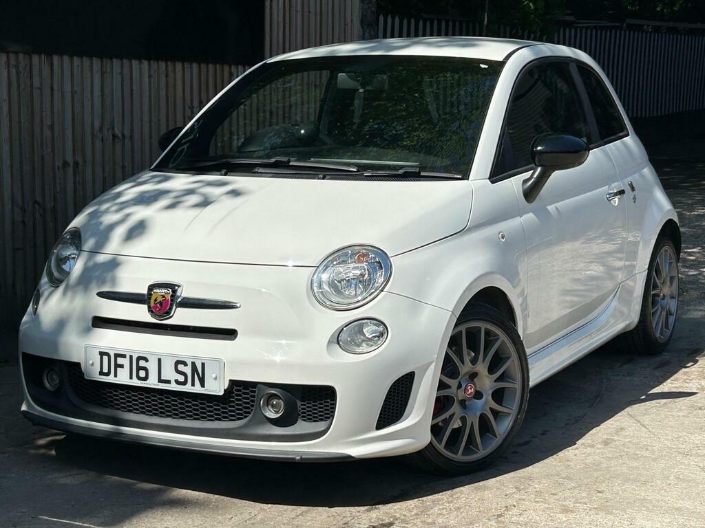 Abarth 595 1.4 T-jet Trofeo Euro 6 DF16LSN White #2