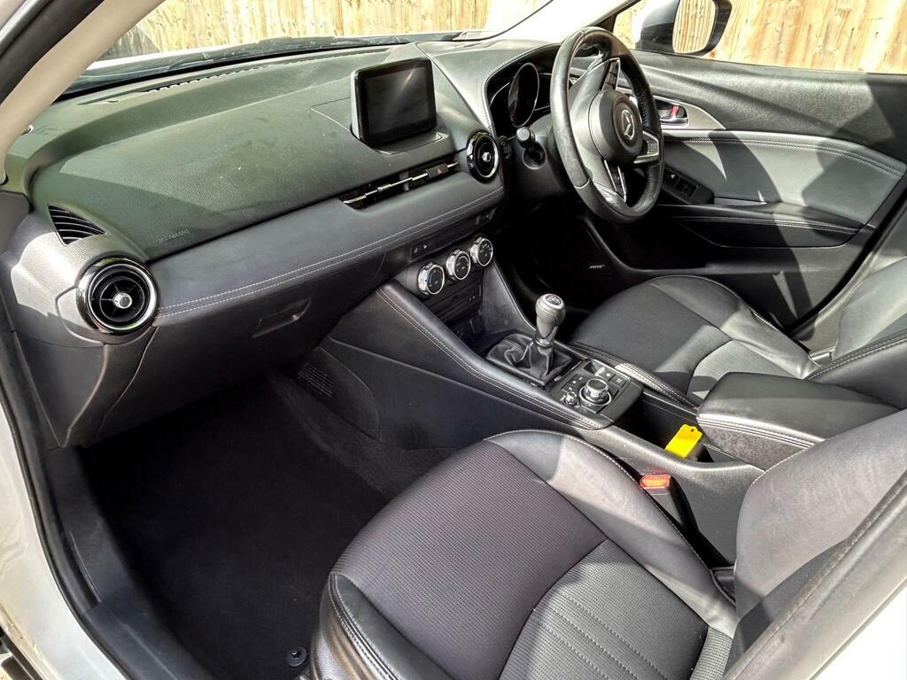 Mazda CX-3 2.0 Skyactiv-g Sport Nav Euro 6 S S ME19YXA White #4