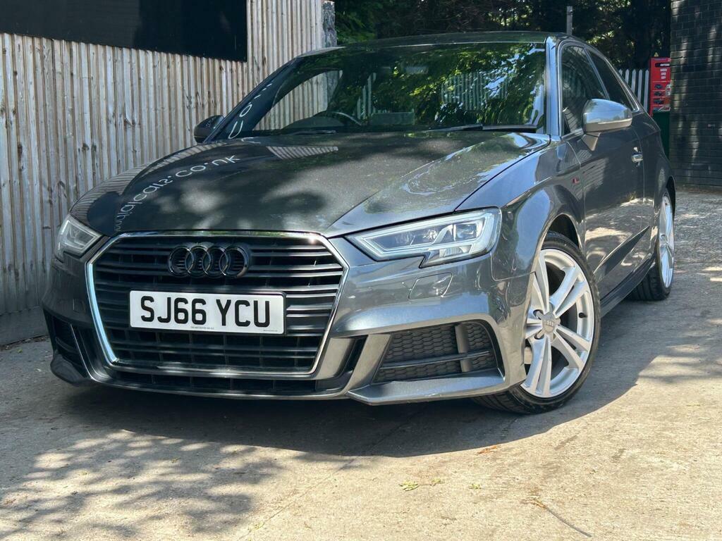 Audi A3 1.4 Tfsi Cod S Line Euro 6 S S SJ66YCU Grey #2