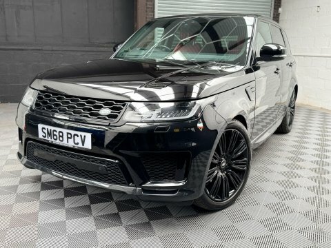 Land Rover Range Rover Sport 3.0 Sd V6 SM68PCV Black #4
