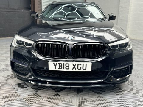 BMW 5 Series 2.0 520D M YB18XGU Black #3