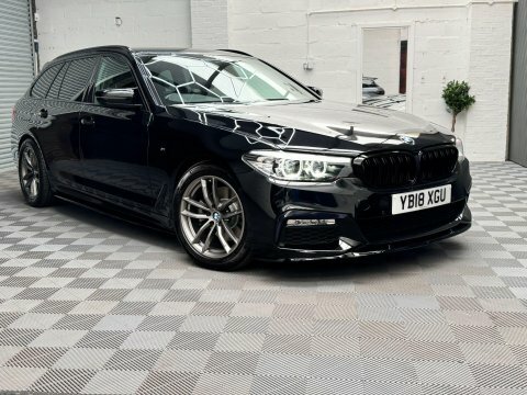 BMW 5 Series 2.0 520D M YB18XGU Black #6