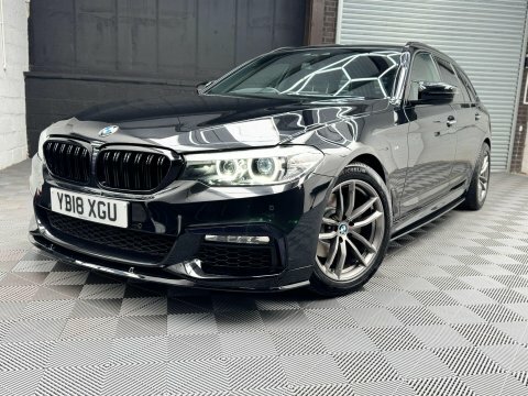 BMW 5 Series 2.0 520D M YB18XGU Black #4