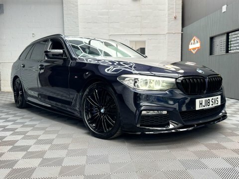 BMW 5 Series 3.0 530D M HJ18SVS Black #5