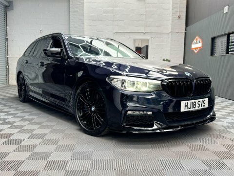 BMW 5 Series 3.0 530D M HJ18SVS Black #6