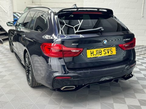 BMW 5 Series 3.0 530D M HJ18SVS Black #4
