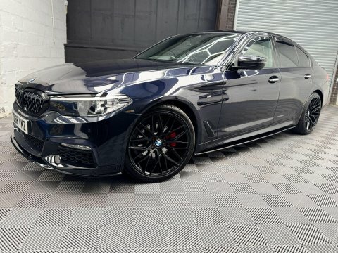 BMW 5 Series 2.0 520D M YD68VMZ Black #4