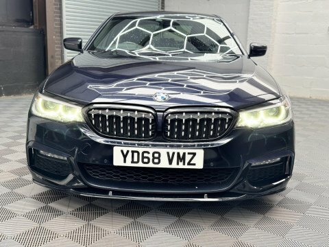 BMW 5 Series 2.0 520D M YD68VMZ Black #3