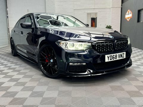 BMW 5 Series 2.0 520D M YD68VMZ Black #6