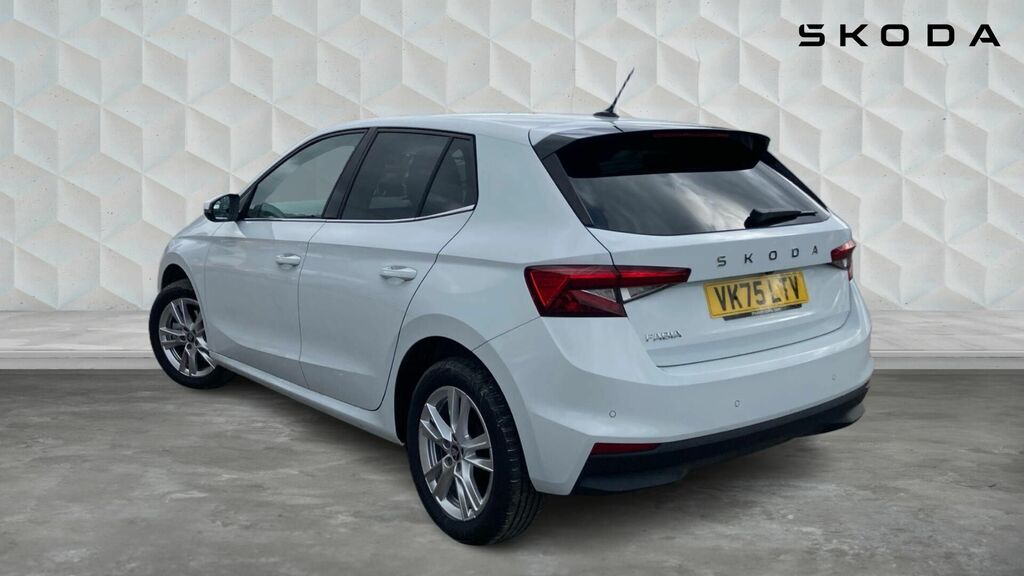 Skoda Fabia 1.0 Tsi Se L Edition Dsg Euro 6 5-Door VK75LTV White #3